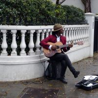 Chanteur de rue - Londres