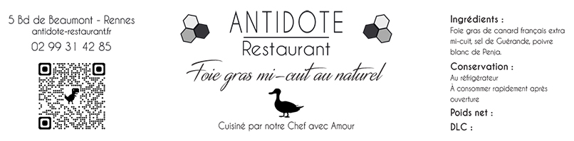 Foie gras canard naturel
